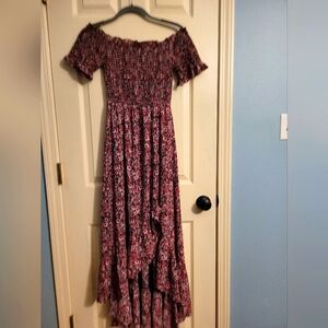 Hi Low Floral Dress